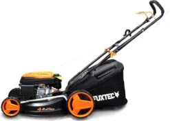FUXTEC Grasmaaier Benzine - 46cm - Zelfrijdend / Zelftrekkend / Achterwielaandrijving - Mulchfunctie - Opvangbak 50L - FX-RM4646 -Tuingereedschap 1200x856