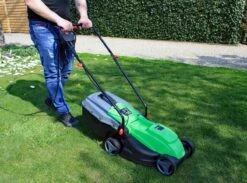 Profeco Elektrische Grasmaaier 1000W - Grasmaaimachine Met 320mm Maaibreedte En Instelbare Maaihoogte - Incl. 30 Liter Opvangbak -Tuingereedschap 1200x888 1