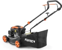 FUXTEC Grasmaaier Benzine - 41cm - 80cc - Duwmaaier - Opvangbak 45L - FX-RM4180 -Tuingereedschap 1200x964