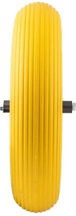 Merkloos Kruiwagenwiel Anti Lek - 4.80/4.00-8 - Massief PU Band - Lekvrij Wiel Met 130mm As - Kruiwagenband 4.80/400 Voor Kruiwagen -Tuingereedschap 424x1200