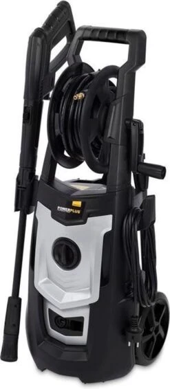 Powerplus POWXG90410 Hogedrukreiniger - 1800W - Max. 140 Bar - 420 L/h - Incl. 8m Slang, Terrasreiniger En Accessoires - Reiniger Voor Auto, Fiets En Meubelen -Tuingereedschap 524x1200