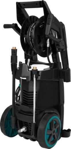 VONROC PRO Hogedrukreiniger V25-2 – 2500W – 195 Bar – 468 L/h – Duurzame Inductiemotor – Incl. 8m Slang, Slanghaspel, Terrasreiniger, Reinigingstank En Meer -Tuingereedschap 572x1200