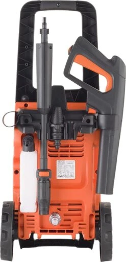 Black & Decker BLACK+DECKER Hogedrukreiniger BXPW1600PE - 1600 Watt - 125 Bar - 420 L/u - Verrijdbaar -Tuingereedschap 578x1200