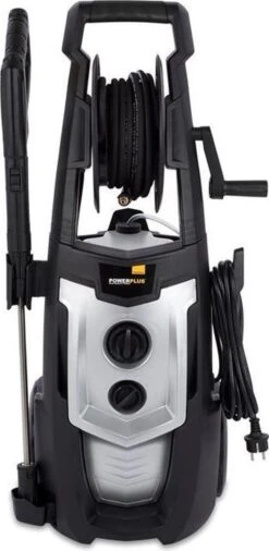 Powerplus POWXG90425 Hogedrukreiniger - 2500W - Max. 195 Bar - 468 L/h - Incl. 8m Slang, Terrasreiniger En Accessoires - Reiniger Voor Auto, Fiets En Meubelen -Tuingereedschap 586x1200