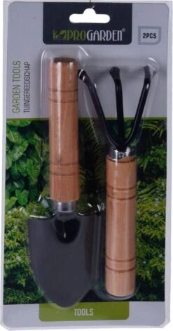 Pro Garden Schep En Hark Mini - Kinderen - Kamerplanten - Tuingereedschapsetje - Tuinieren -Tuingereedschap 629x1200