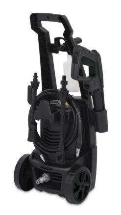 Powerplus POWXG90405 Hogedrukreiniger - 1400W - Max. 110 Bar - 390 L/h - Incl. 5m Slang En Accessoires - Excl. Terrasreiniger - Reiniger Voor Auto, Fiets En Meubelen -Tuingereedschap 677x1200 1