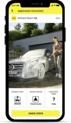 Kärcher K 7 Smart Control Home Hogedrukreiniger - 3000W - 180 Bar - 60 M²/h - Met Terrasreiniger -Tuingereedschap 694x1200