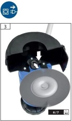 Borg Elektrische Onkruidborstel - 400 Watt - Inclusief 2 Borstels - -Tuingereedschap 713x1200 1