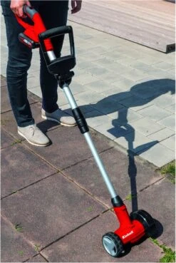 Einhell Accu Voegenreiniger GE-CC 18 Li-Solo Power X-Change (Li-Ion - 18 V - 1200 T/min - Borsteldiameter 10 Cm - Incl. Staal- En Nylonborstel - Zonder Accu En Lader) -Tuingereedschap 804x1200 1