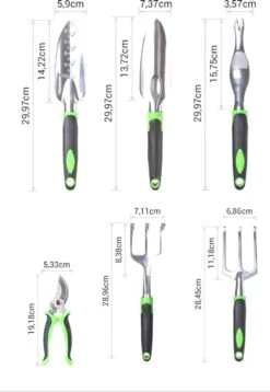 Djambo Tuingereedschap Set 8-delig Tuinsetje Met 15 Unieke Bamboe Plantetiketten In 1 Draagtas - Compleet Tuingereedschap Voor De Tuinliefhebbers -Tuingereedschap 828x1200 2