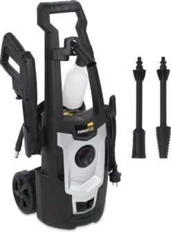 Powerplus POWXG90405 Hogedrukreiniger - 1400W - Max. 110 Bar - 390 L/h - Incl. 5m Slang En Accessoires - Excl. Terrasreiniger - Reiniger Voor Auto, Fiets En Meubelen -Tuingereedschap 886x1200