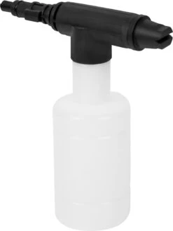 VONROC Accu Drukreiniger 20V – 24bar – 198 L/h - Incl. 5m Aanzuigslang, Reinigingsmiddelenfles En Regelbare Spuitmond – Incl. 2x 2.0Ah Accu En Snellader -Tuingereedschap 902x1200 1