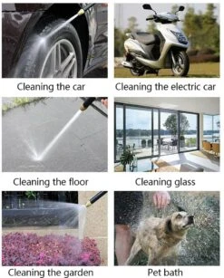 Merkloos Terrasreiniger - Hogedrukspuit - Ergonomisch - Compact - Draagbaar - Tuinslang - Schuimen -Tuingereedschap 966x1200