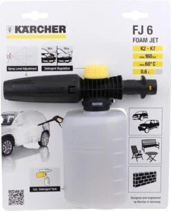 Kärcher FJ 6 Foam Jet - Regelbaar - 0,6 Liter - K2/K7 Series -Tuingereedschap 976x1200
