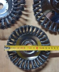 Onkruidborstel Voor Bosmaaier | 150mm /15 Cm Staalborstel Nieuw | Universele Onkruidborstel 150 Mm - Onkruidverwijderaar - Voegenborstel - Grastrimmer -Tuingereedschap 988x1200 4